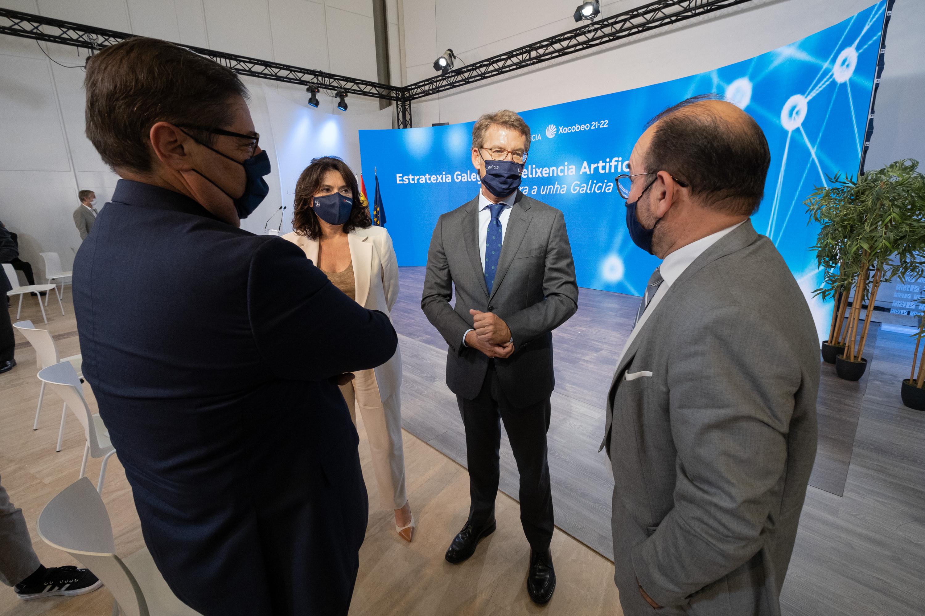 La Xunta desarrollará la inteligencia artificial en un marco ético y fiable con el objetivo de fortalecer el tejido empresarial y los servicios públicos