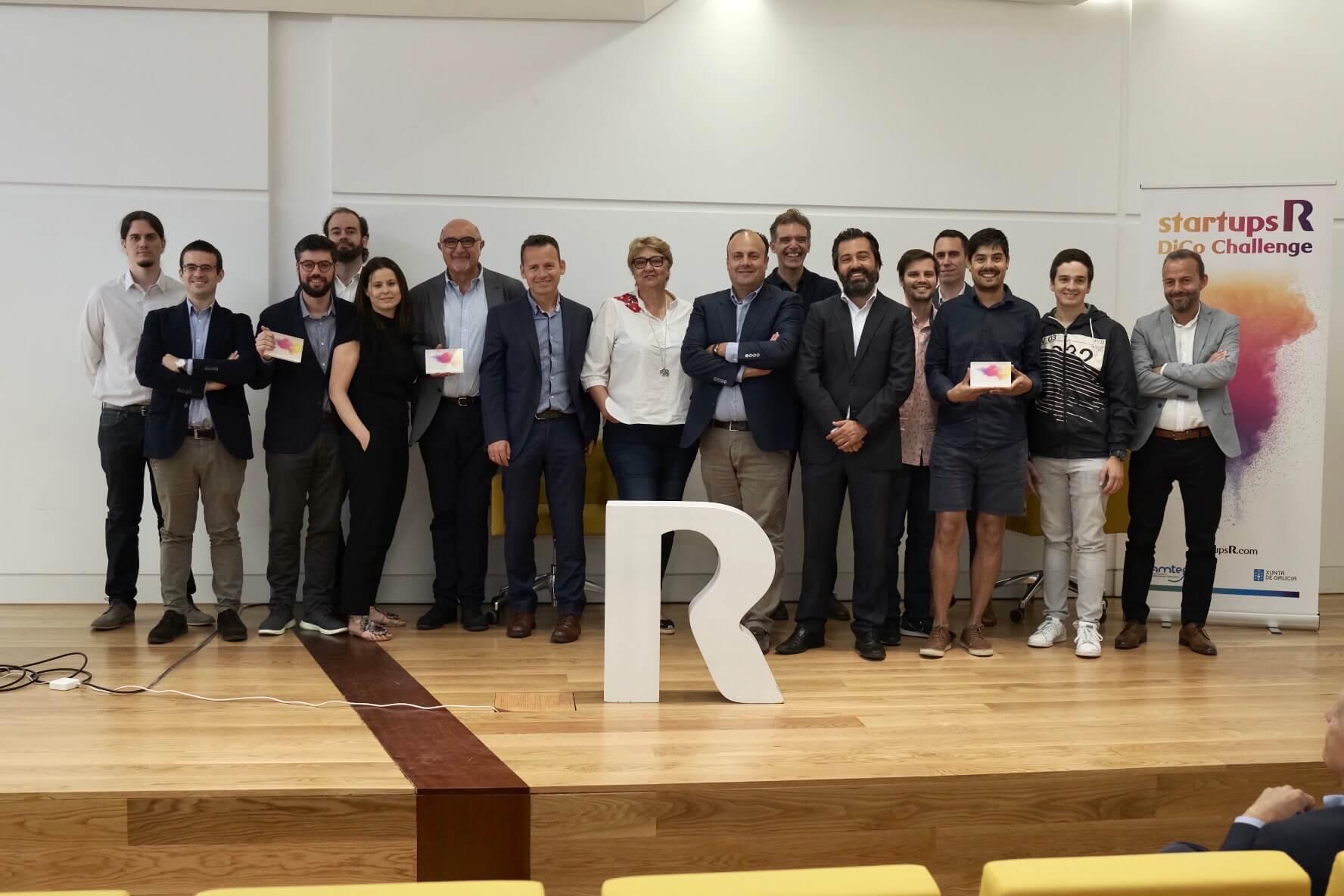 Las cuatro iniciativas participantes en la aceleradora de contenidos digitales ‘ Startups  R  DiCo  Challenge’ le presentan sus avances al sector 