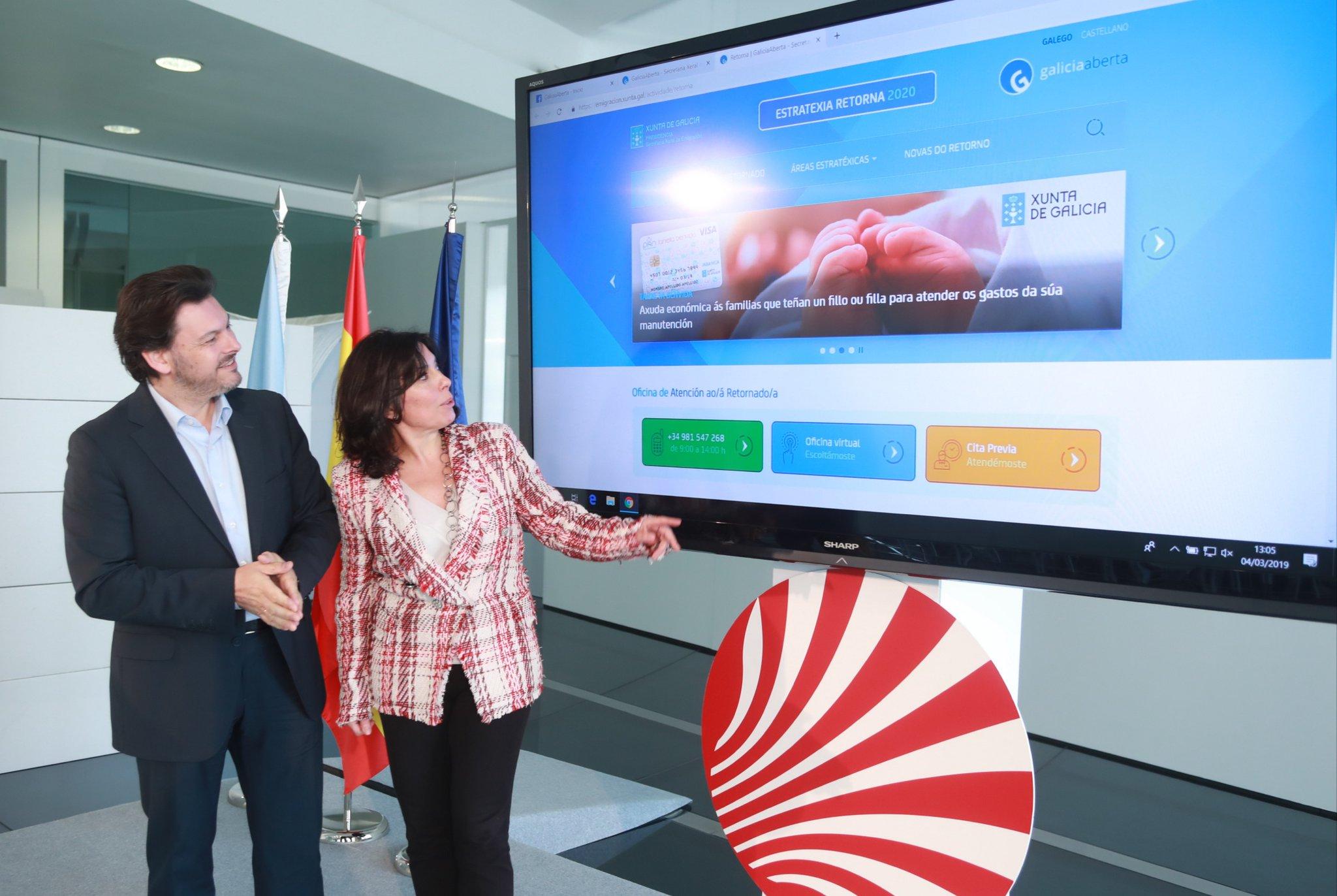 La Secretaría General de la Emigración pone en marcha el portal Retorna, que ofrecerá un canal único de asesoramiento a los gallegos del exterior de cara a su regreso a la comunidad