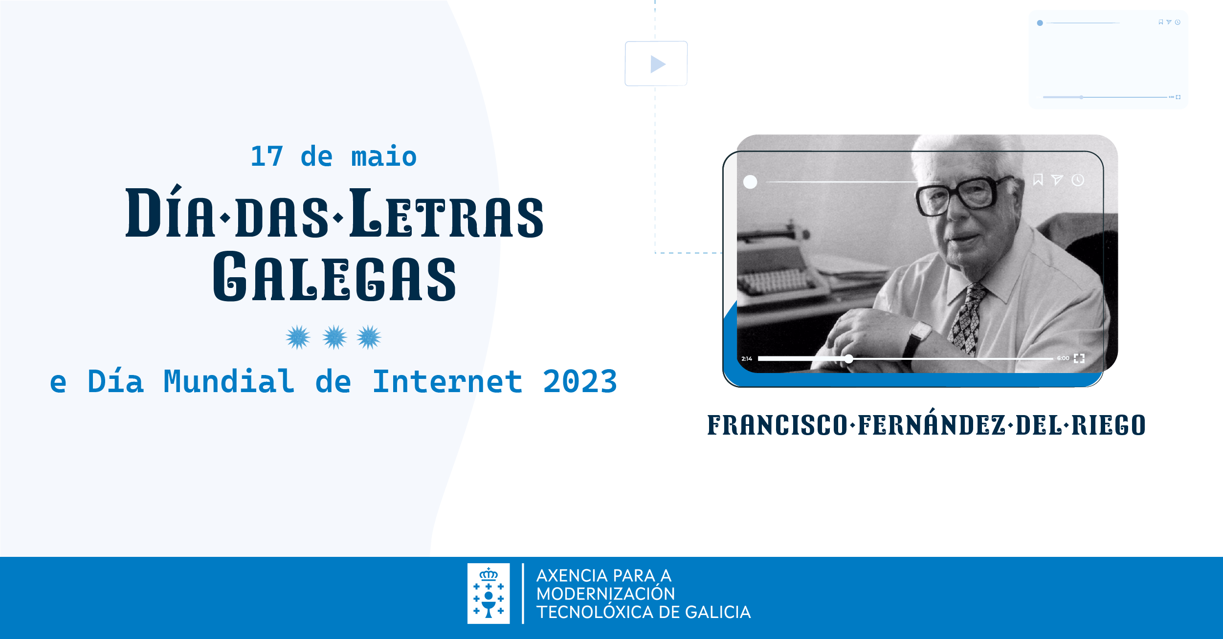 Declaración Institucional da Xunta con motivo do Día de Internet