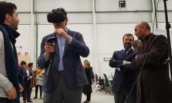  El delegado de la Xunta asiste a la inauguración del Centro Tecnolóxico Galego de Videoxogos en el Polígono de A Granxa en O Porriño
