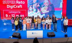 A Xunta e a Fundación Vodafone recoñecen cos premios Superreto Digicraft aos centros educativos Javier Sensat de Vigo e Virxe da Cela de Monfero
