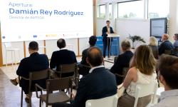 Destacou a aposta da Xunta pola soberanía dixital de Galicia, a concentración de coñecemento e a capacidade de produción de solucións tecnolóxicas adaptadas ás necesidades do territorio